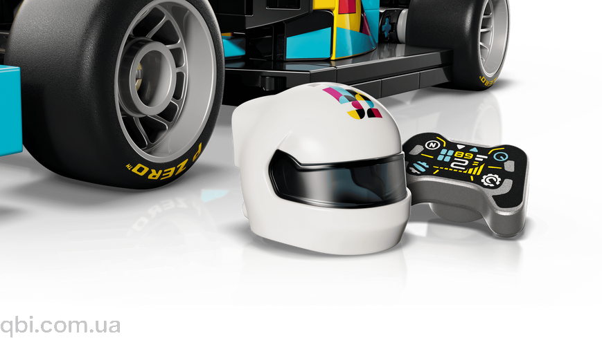 LEGO Speed Champions Гоночний автомобіль F1 ACADEMY&trade; LEGO&reg; (77258) у зібраному вигляді