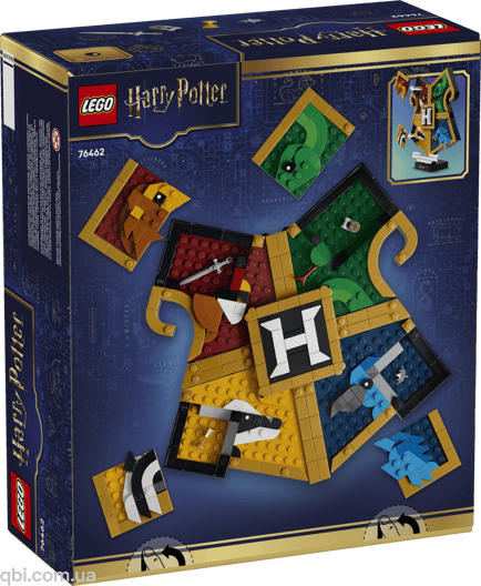 LEGO Harry Potter Герб гуртожитку Гоґвортсу (76462) у зібраному вигляді