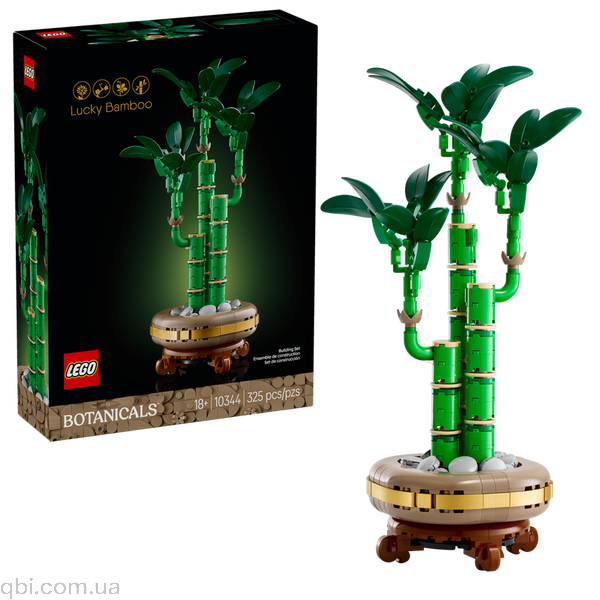 LEGO Botanicals Бамбук счастья (10344) в собранном виде