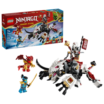 LEGO NINJAGO Зильвар и дракон Гримтак (71863) в собранном виде
