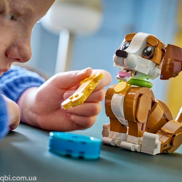 LEGO Creator Волшебные животные: игривый щенок (31382) в собранном виде