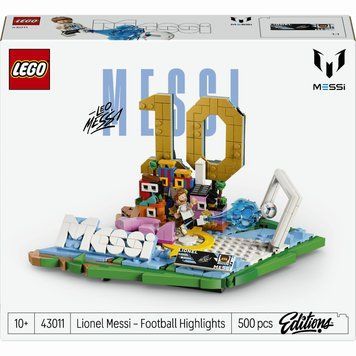 LEGO Editions Football Лионель Месси &mdash; лучшие моменты футбольных матчей (43011) в собранном виде
