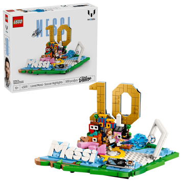 LEGO Editions Football Лионель Месси &mdash; лучшие моменты футбольных матчей (43011) в собранном виде