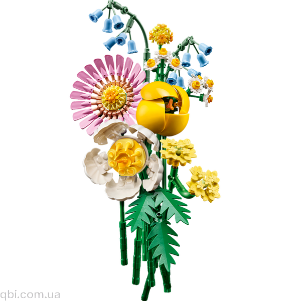 LEGO Botanicals Миниатюрный солнечный букет (10347) в собранном виде