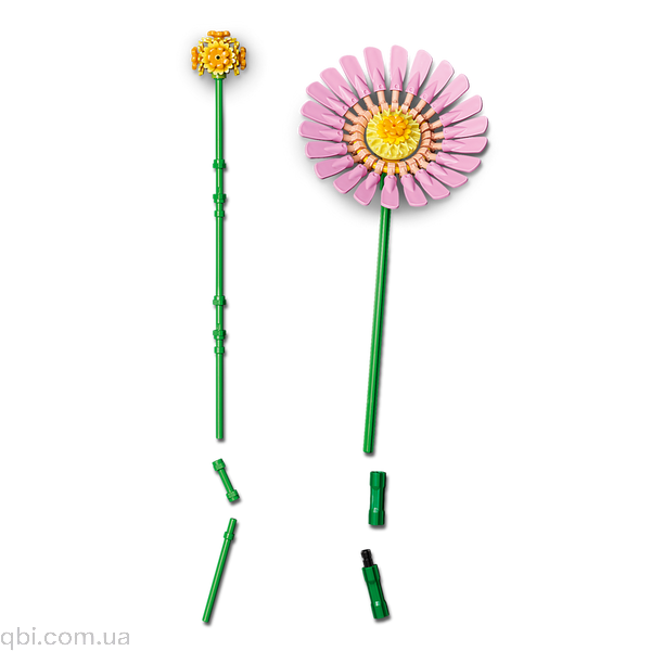 LEGO Botanicals Миниатюрный солнечный букет (10347) в собранном виде