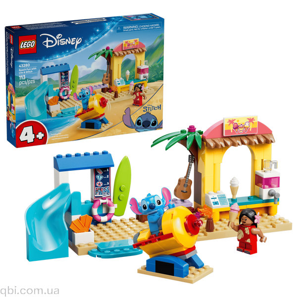 LEGO Disney &laquo;Веселье на пляже с Лило и Стичем&raquo; (43280) в собранном виде