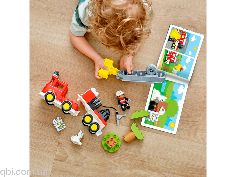 LEGO DUPLO Town Пожежна машина (10969) у зібраному вигляді