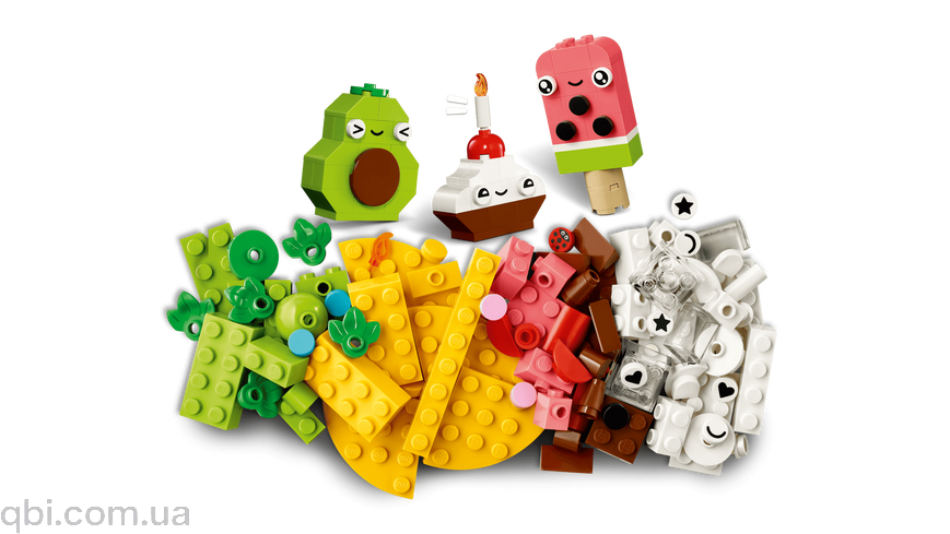 LEGO Classic Творческие друзья с едой (11039) в собранном виде