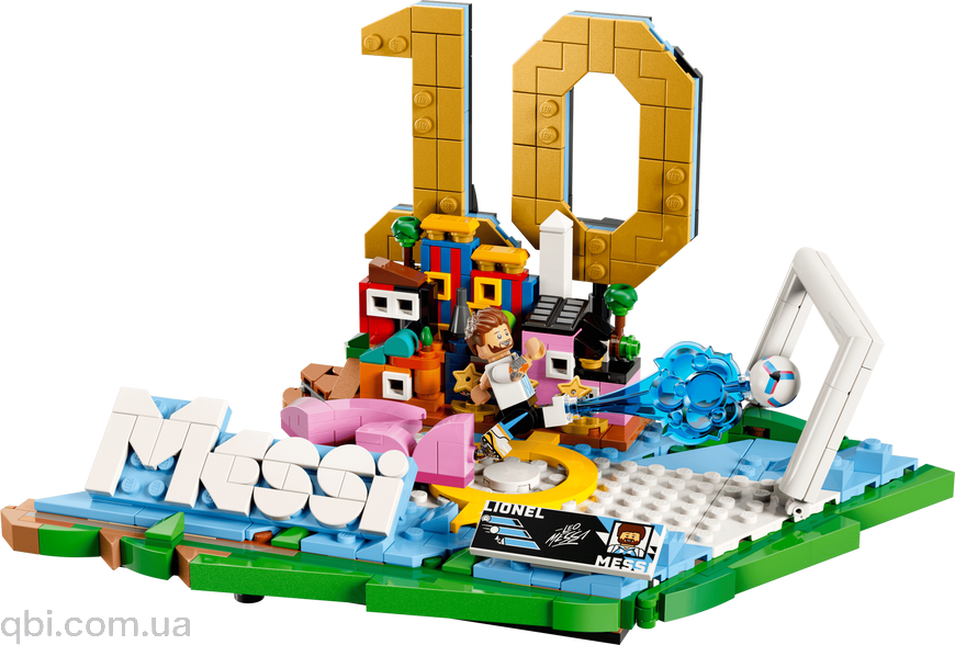 LEGO Editions Football Лионель Месси &mdash; лучшие моменты футбольных матчей (43011) в собранном виде