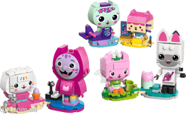 LEGO &laquo;Кукольный домик Габби: Кошки-друзья Габби из кубиков&raquo; (11215) в собранном виде