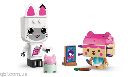 LEGO &laquo;Кукольный домик Габби: Кошки-друзья Габби из кубиков&raquo; (11215) в собранном виде