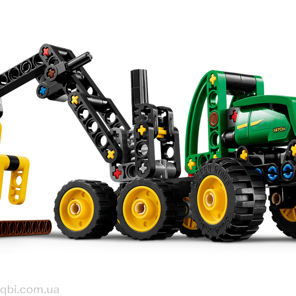 LEGO Technic Колісний комбайн John Deere 1470H (42218) у зібраному вигляді