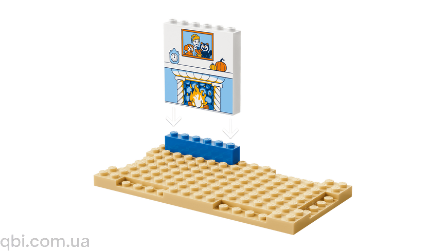 LEGO Disney Замок Золушки и её друзей-животных (43283) в собранном виде