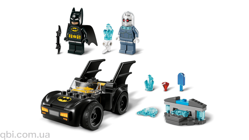 LEGO Super Heroes DC Бэтмен и Бэтмобиль против мистера Фриза (76301) в собранном виде