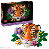 LEGO ART Коллекция фауны - Тигр (31217) в собранном виде