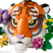 LEGO ART Коллекция фауны - Тигр (31217) в собранном виде