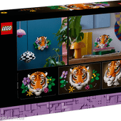LEGO ART Коллекция фауны - Тигр (31217) в собранном виде