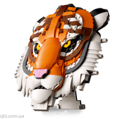 LEGO ART Коллекция фауны - Тигр (31217) в собранном виде