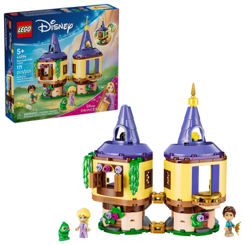 LEGO Disney Мінівежа Рапунцель (43294) у зібраному вигляді