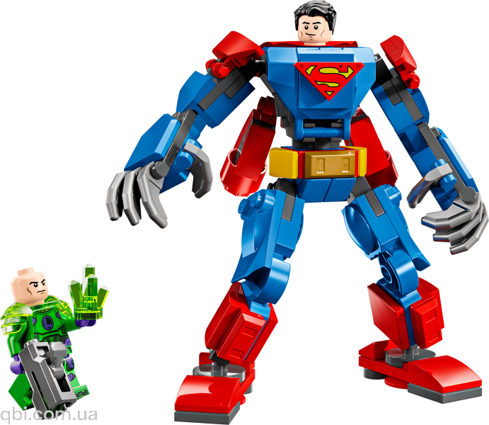 LEGO Super Heroes DC Супермен-робот против Лекса Лютора (76302) в собранном виде