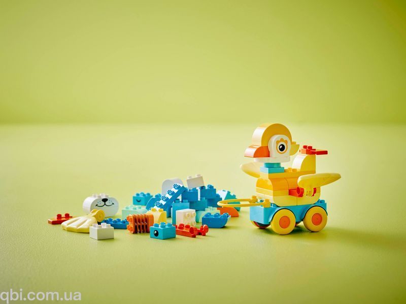 LEGO DUPLO Тварини на колесах 3в1 (10448) у зібраному вигляді