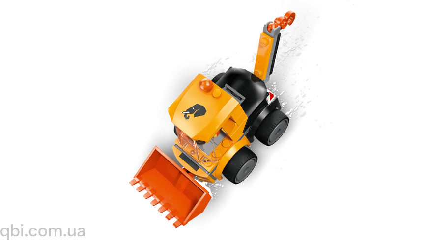 LEGO City Автомобили &mdash; Строительный погрузчик (60483) в собранном виде