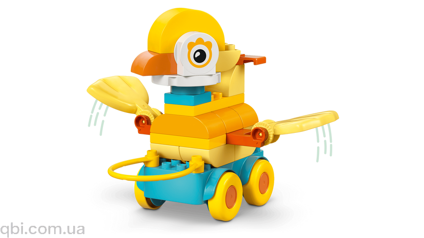 LEGO DUPLO Тварини на колесах 3в1 (10448) у зібраному вигляді