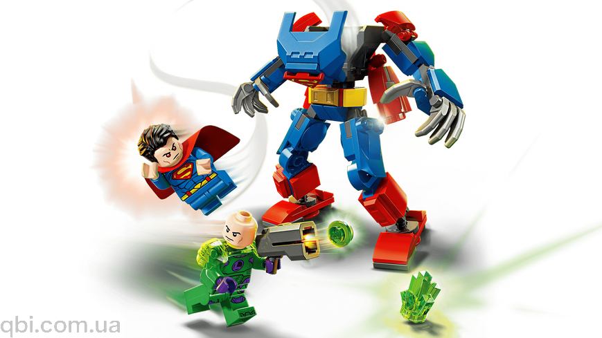 LEGO Super Heroes DC Супермен-робот против Лекса Лютора (76302) в собранном виде