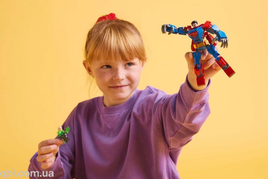 LEGO Super Heroes DC Супермен-робот против Лекса Лютора (76302) в собранном виде