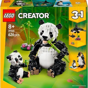 LEGO Creator Дикі тварини: пандові (31165) у зібраному вигляді