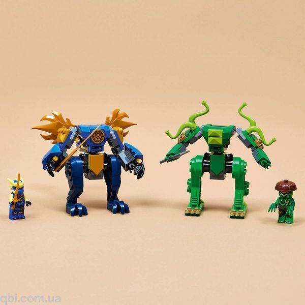 LEGO NINJAGO Битва робота дракона Джея (71853) у зібраному вигляді