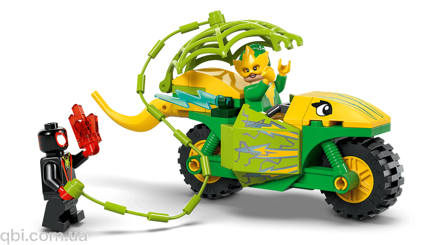 LEGO Super Heroes Marvel Гонки на электромобилях с динозаврами (11198) в собранном виде