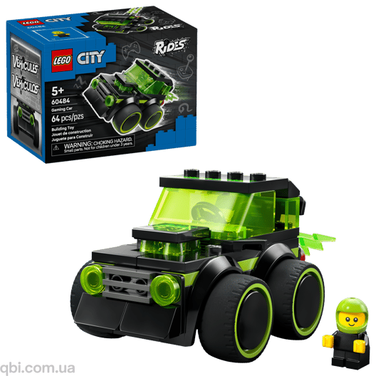 LEGO City Автомобили &mdash; Игрушечный гоночный автомобиль (60484) в собранном виде