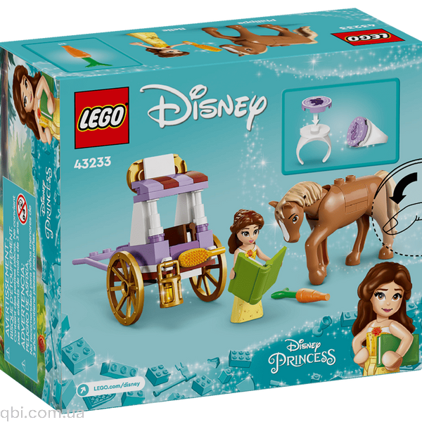 LEGO I Disney Princess Сказочная карета Белль (43233) в собранном виде