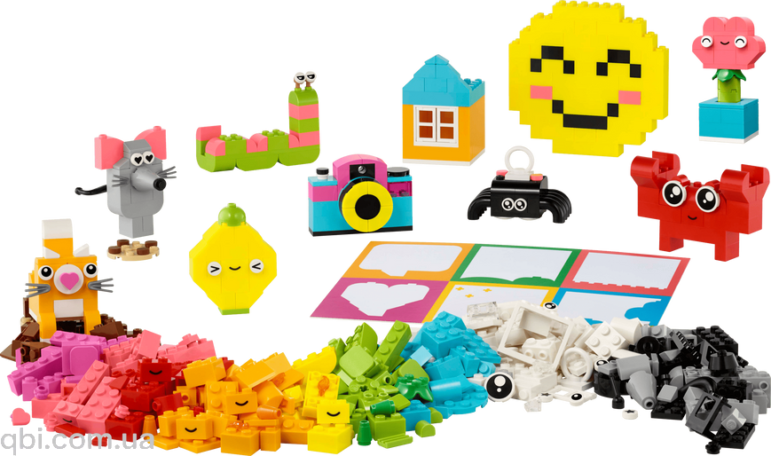 LEGO Classic Счастливый творческий набор (11042) в собранном виде