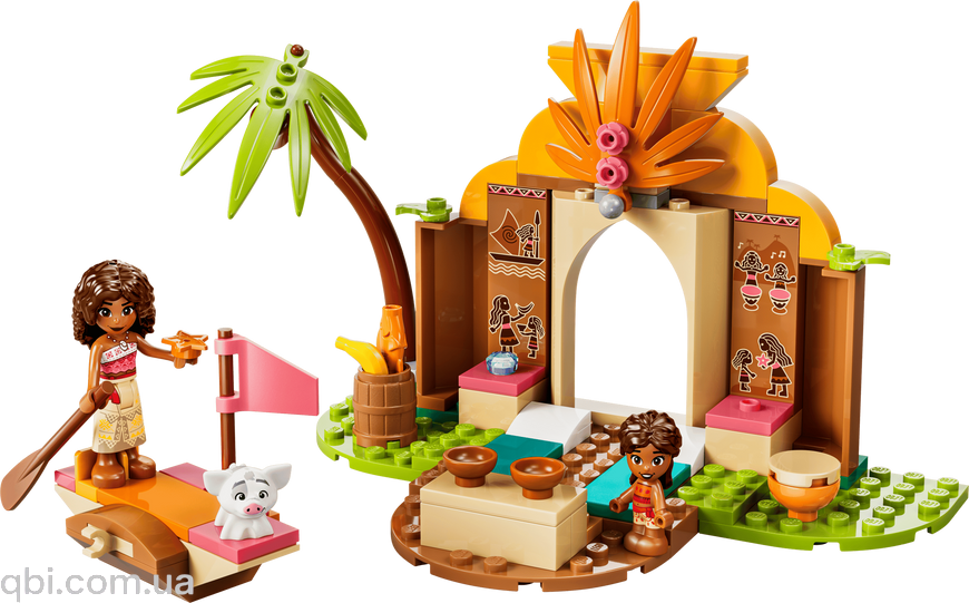 LEGO Disney &laquo;Деревенский дом и лодка&raquo; (43282) в собранном виде