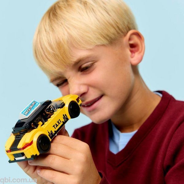 LEGO City Жовте таксі (60487) у зібраному вигляді