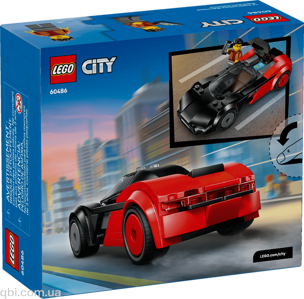LEGO City Электрический суперкар (60486) в собранном виде