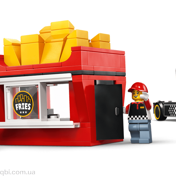 LEGO City Вантажівка з картоплею фрі (60488) у зібраному вигляді