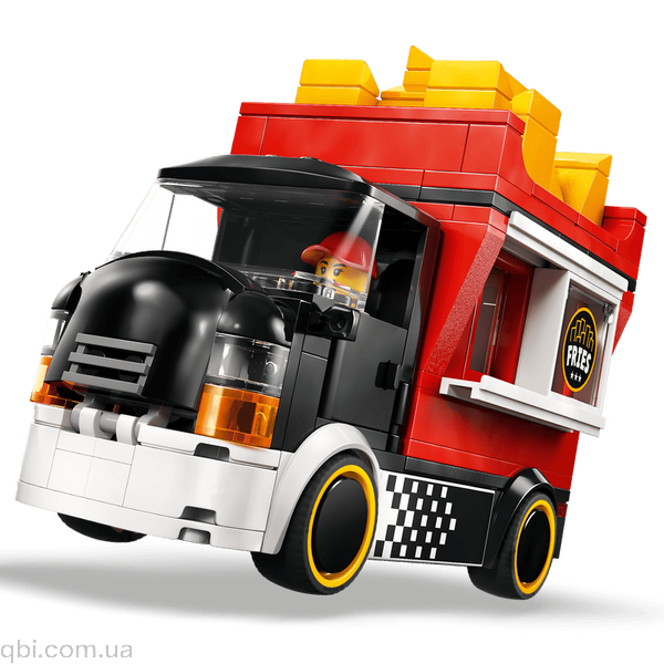 LEGO City Вантажівка з картоплею фрі (60488) у зібраному вигляді