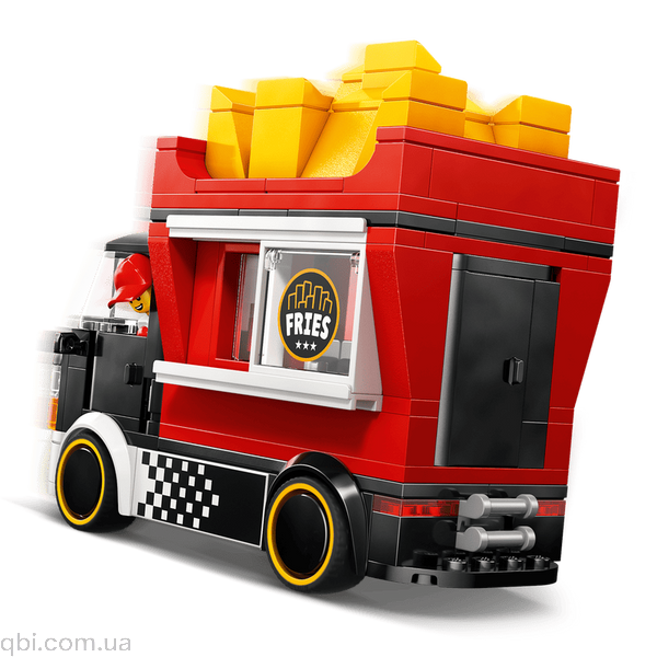 LEGO City Вантажівка з картоплею фрі (60488) у зібраному вигляді