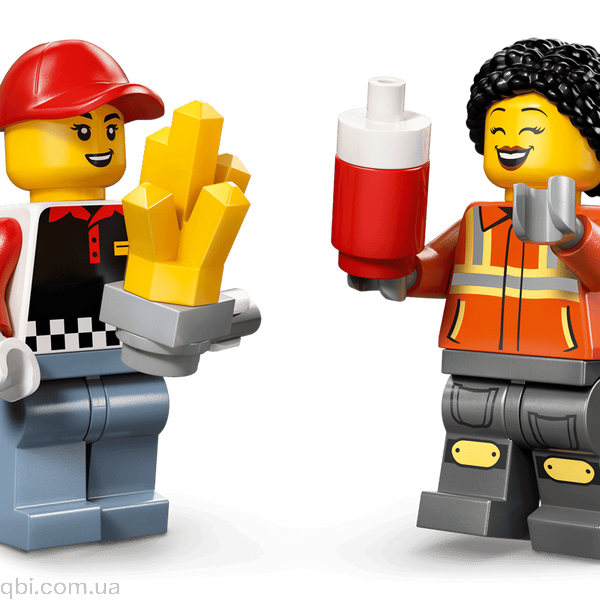 LEGO City Вантажівка з картоплею фрі (60488) у зібраному вигляді