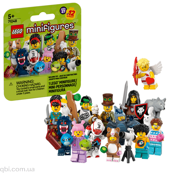 LEGO Minifigures Мініфігурки &mdash; серія 27, випадковий персонаж (71048) у зібраному вигляді