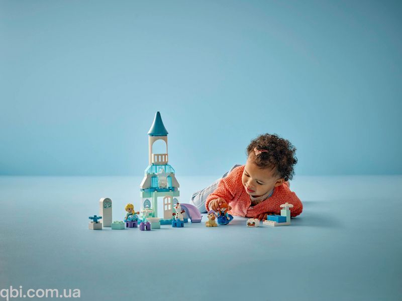 LEGO DUPLO Вечірка у крижаному палаці Ельзи та Анни (10455) у зібраному вигляді