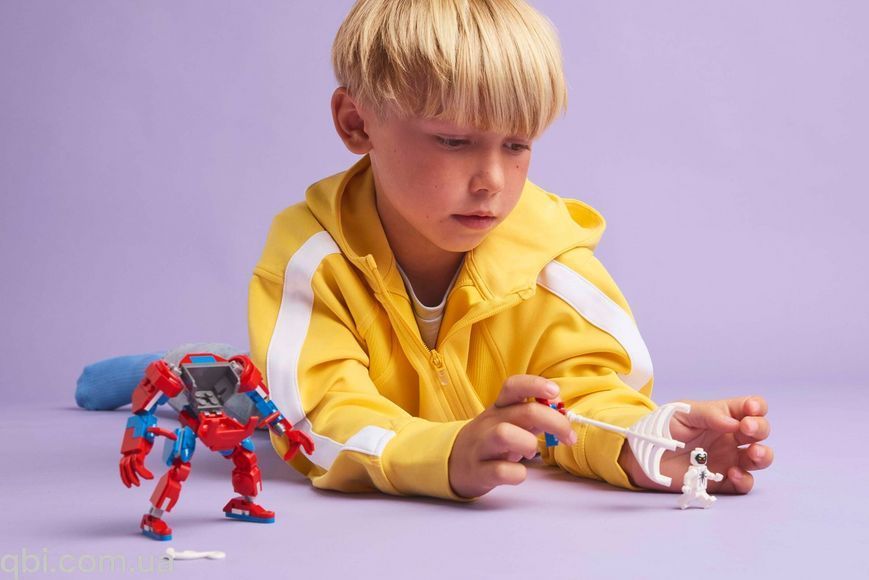 LEGO Super Heroes Marvel Робот Человека Паука против Анти-Венома (76308) в собранном виде