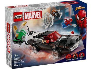 LEGO Super Heroes Marvel Людина-павук проти маслкара Венома (76309) у зібраному вигляді