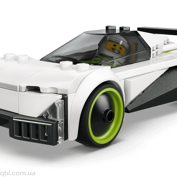 LEGO City Реактивный самолет против автомобиля (60489) в собранном виде
