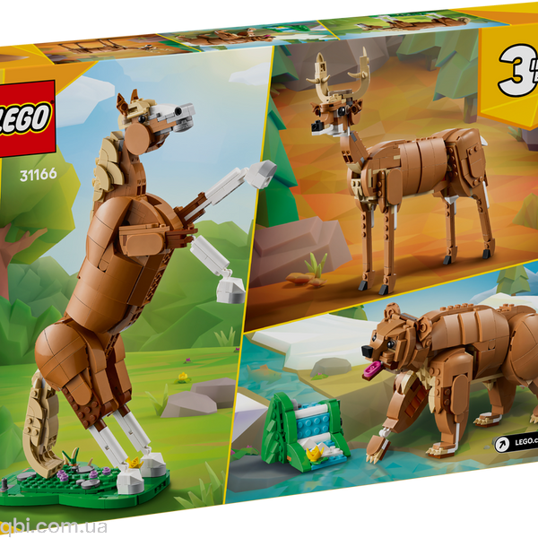 LEGO Creator Прекрасний кінь (31166) у зібраному вигляді