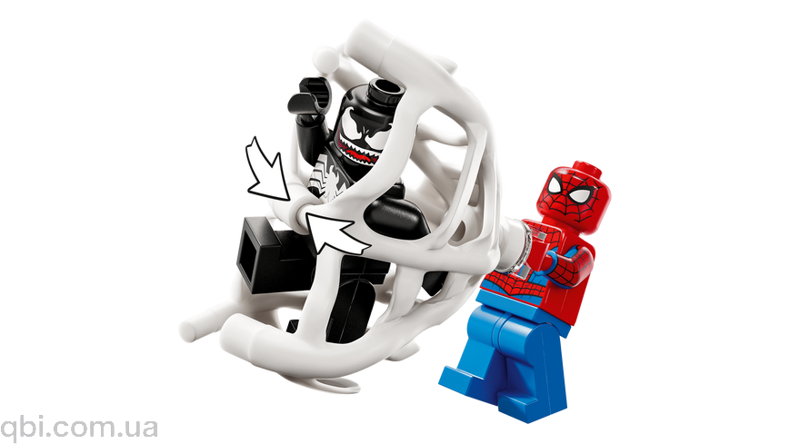 LEGO Super Heroes Marvel Человек-паук против автомобиля Венома (76309) в собранном виде