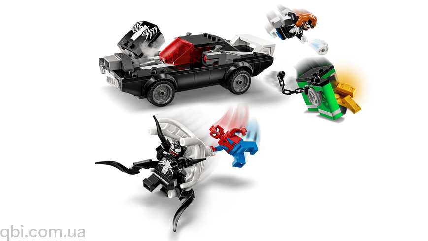LEGO Super Heroes Marvel Человек-паук против автомобиля Венома (76309) в собранном виде
